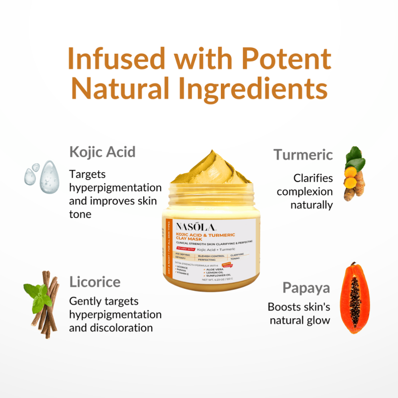 Turmeric Face Mask Kojic Acid