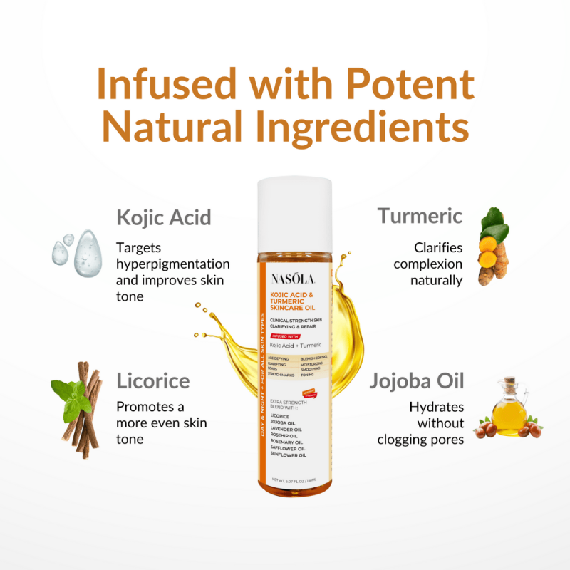 Kojic Acid Turmeric Oil