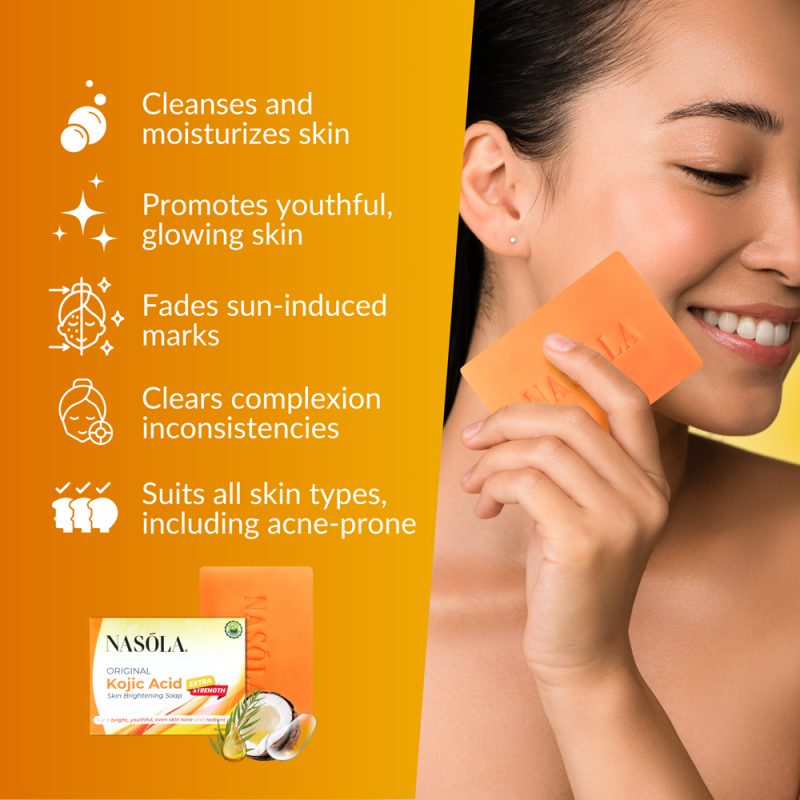 Nasola Total Care Kit - Kojic Acid Brightening Soap