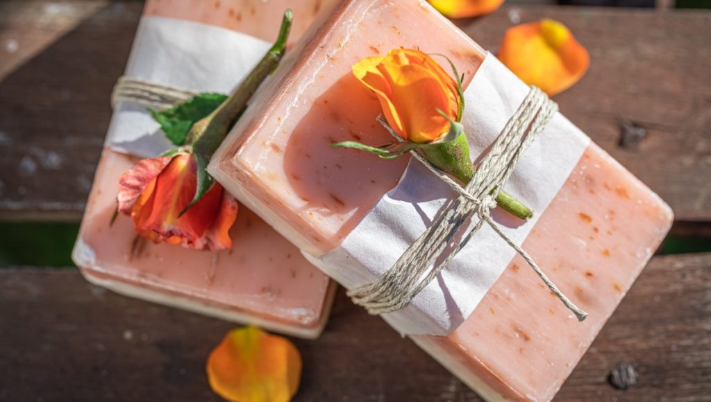 Soaps with Kojic Acid